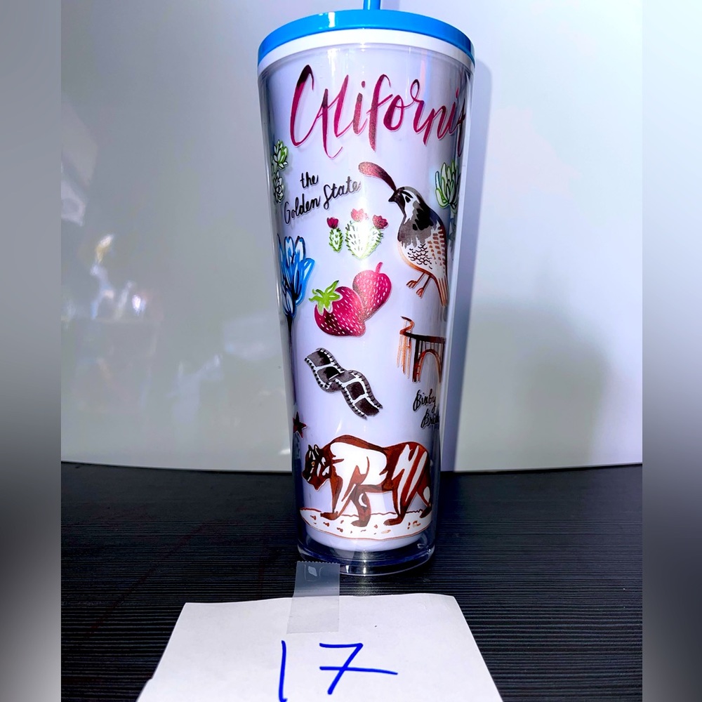 New!!! Starbucks, cold cup California state collection, Venti size